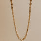 Women Gold Luna Necklace 