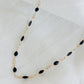 black enamel chain