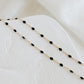 enamel layering necklace