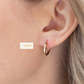 gold filled earring hoops