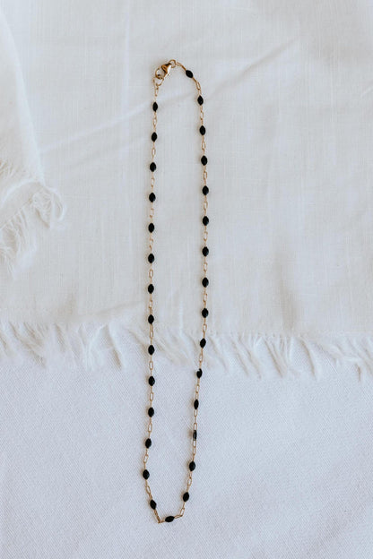 gold filled layer necklace