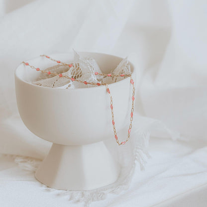 Pink Stardust Necklace