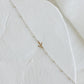 Silver Sideways Cactus Necklace