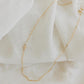 Dainty Sideways Cactus Necklace