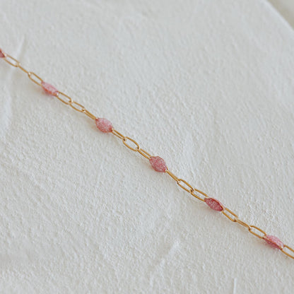 Pink Stardust Necklace