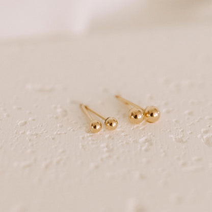 Gold Filled Stud Earrings