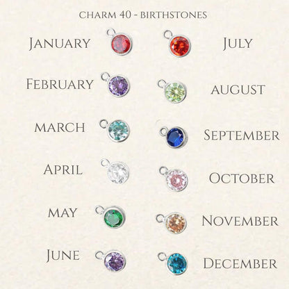 Sterling Silver Charm Necklace