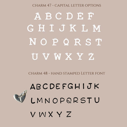 Sterling Silver Charm Necklace