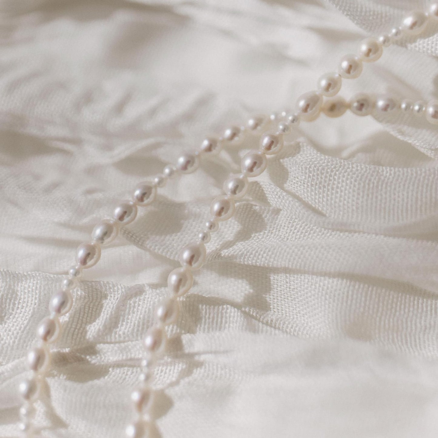 Everly Pearl Initial Necklace