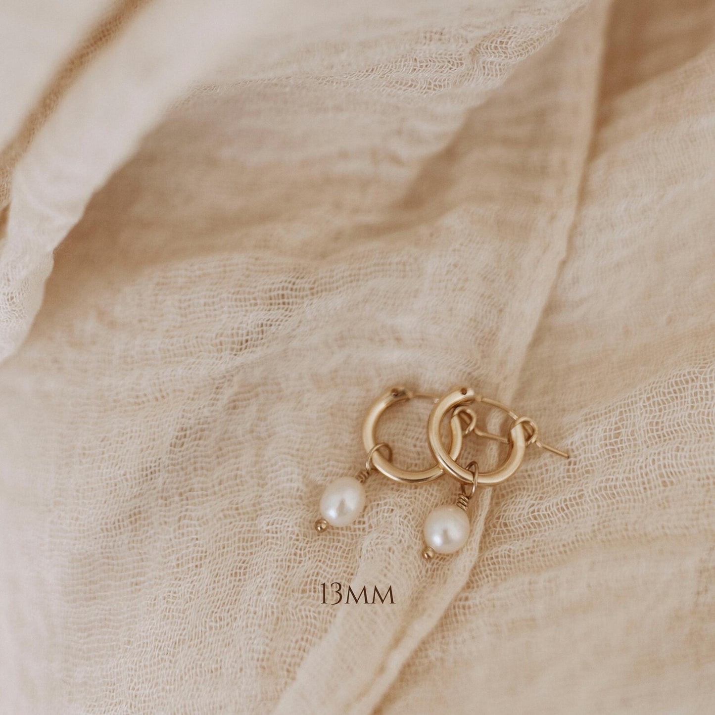 Pearl Hoops