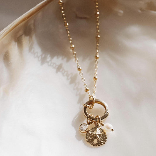 Sand Dollar Charm Necklace