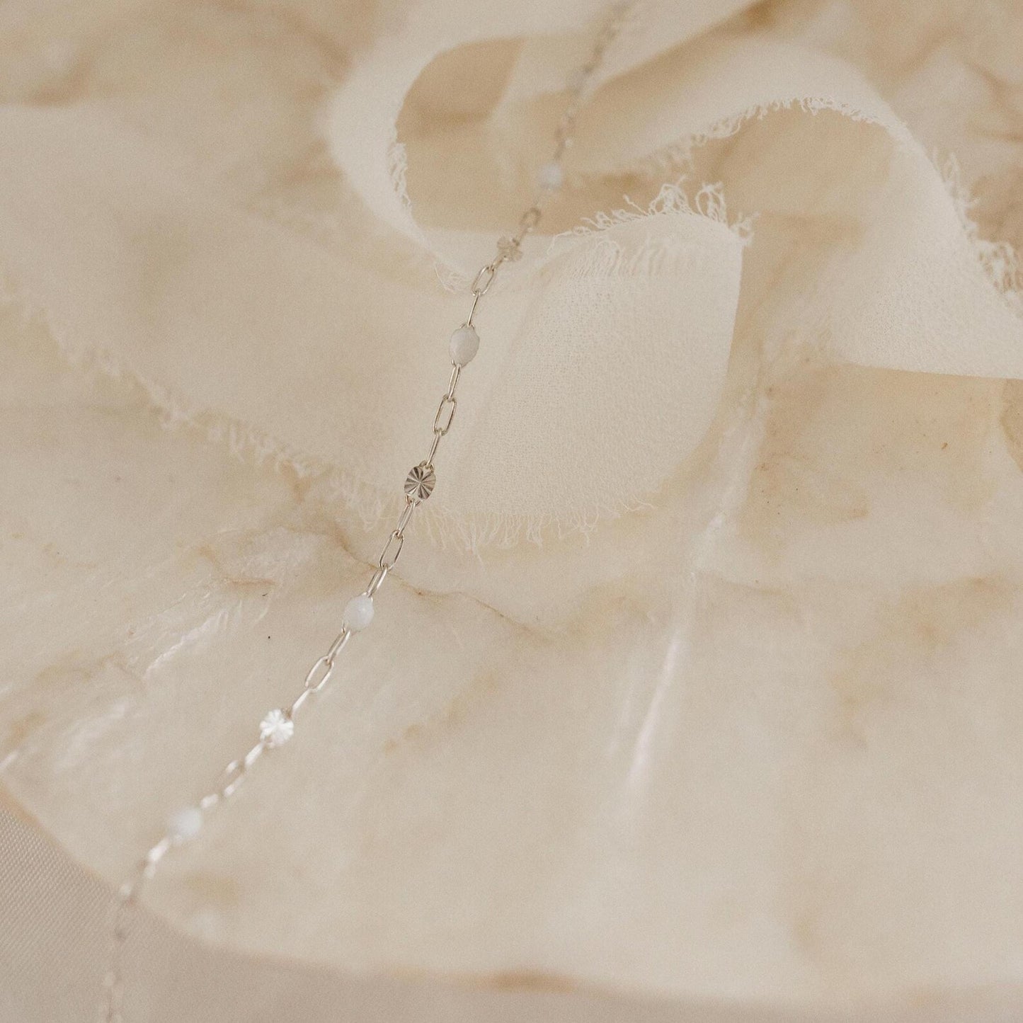 White Celeste Necklace