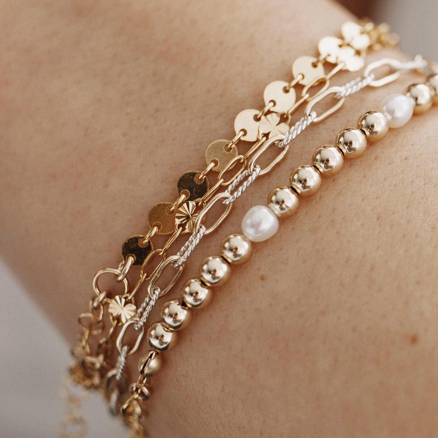 Coastal Pearl Bracelet