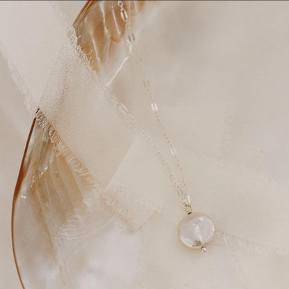 Silver Shoreline Necklace