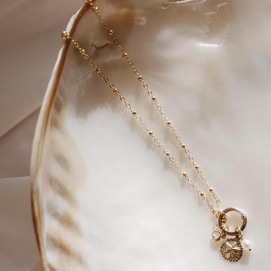 Sand Dollar Charm Necklace