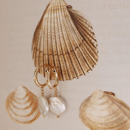 Shoreline Pearl Hoops
