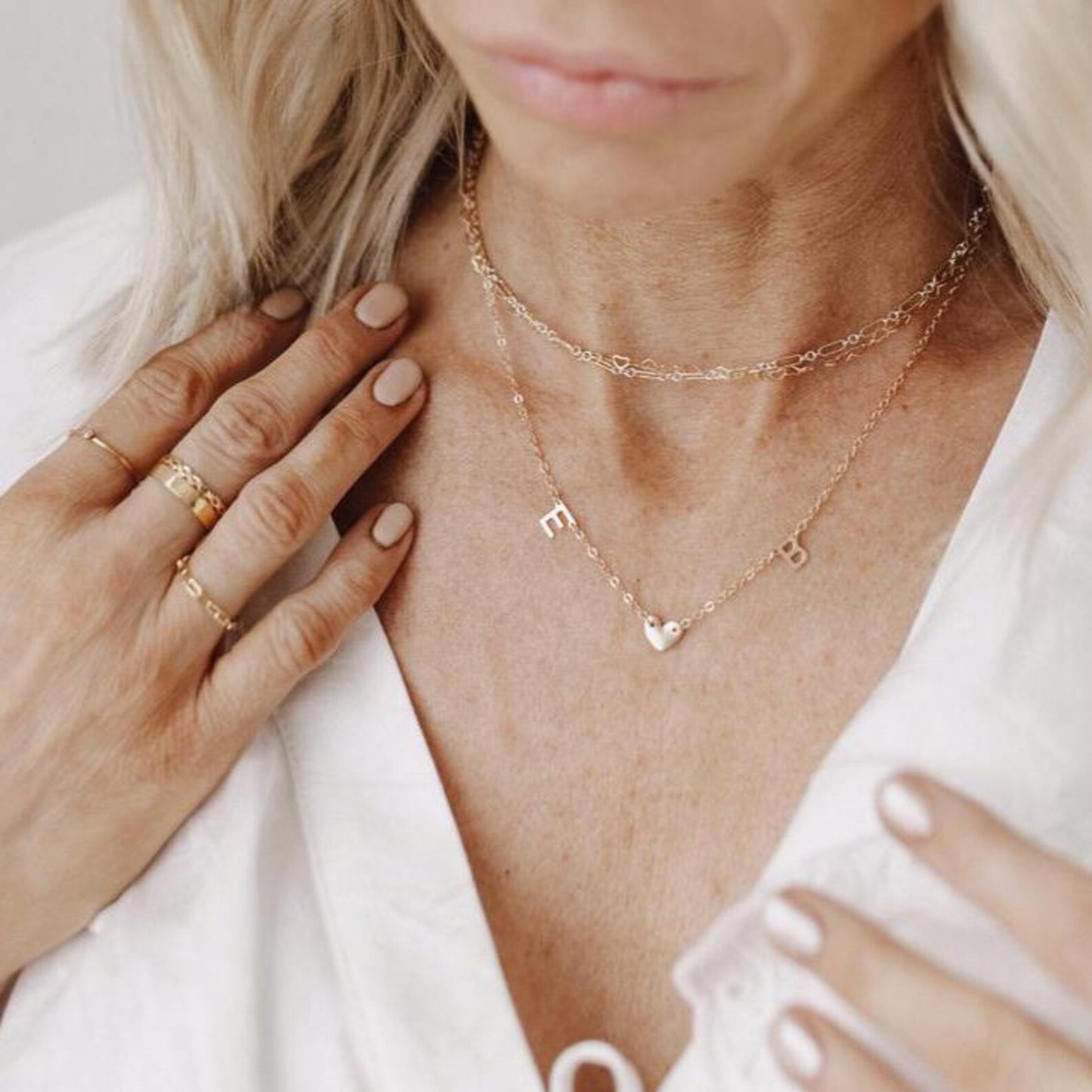 Darling Initial Necklace