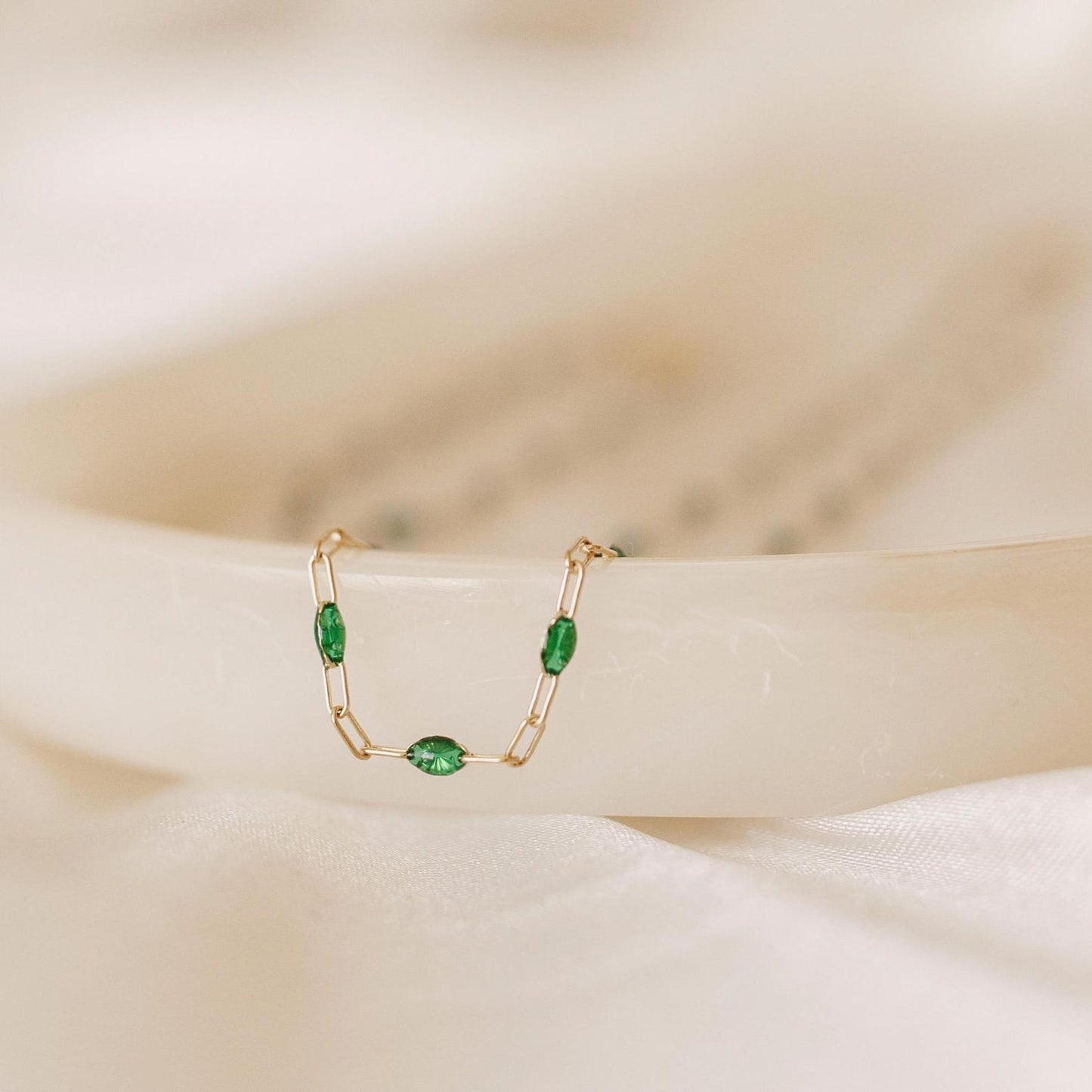 Emerald Starlit Necklace