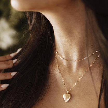 Heart Locket Necklace