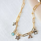 paperclip bracelet 14k gold