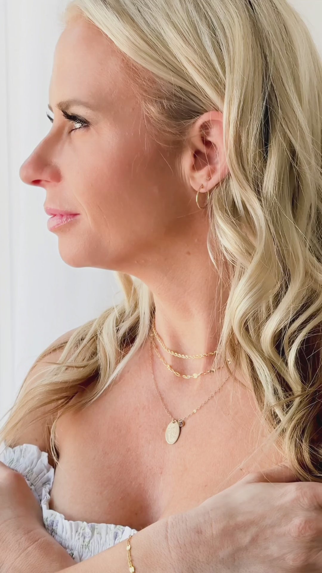 Sterling Silver Layering Necklace
