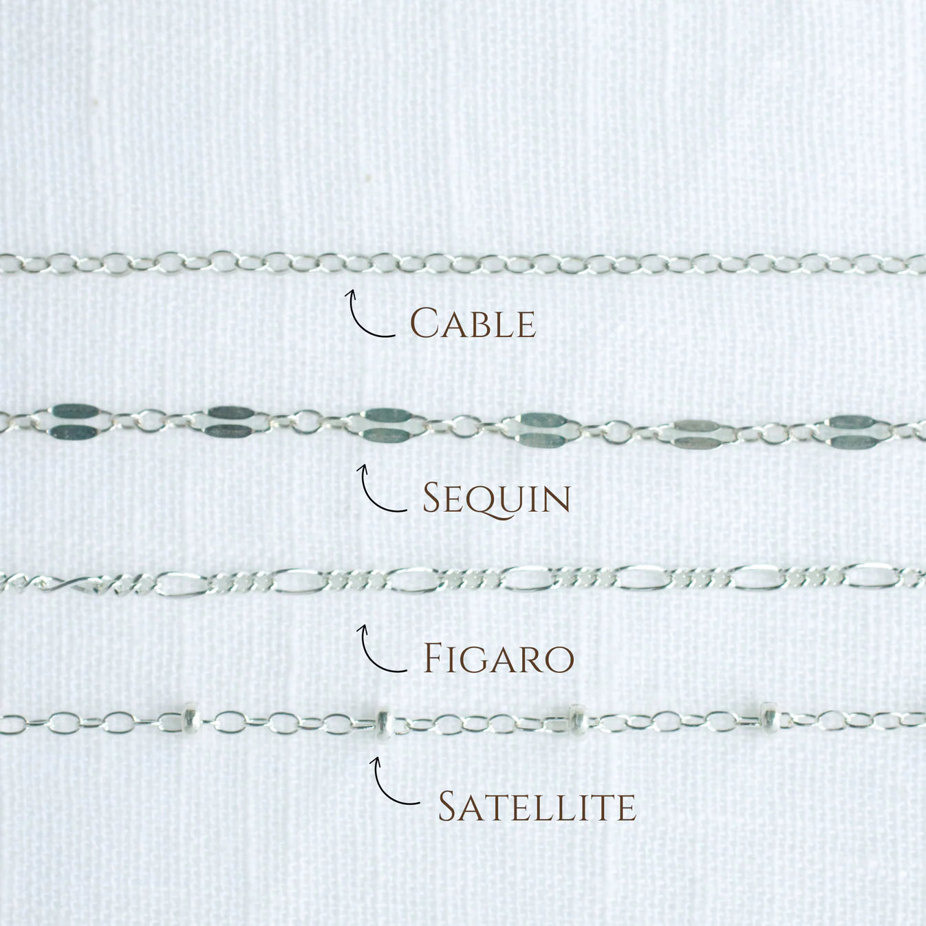 Sterling Silver Charm Necklace