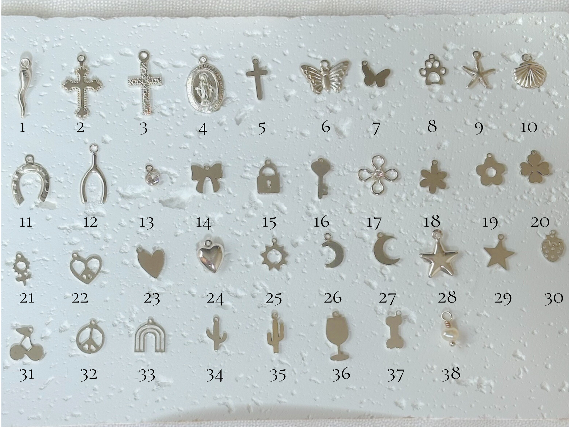 sterling silver charms