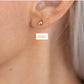 14k rose gold earrings studs
