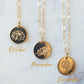 Birth Flower Necklace For Women