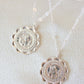 Silver Large Saint Christopher Necklace