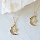 Crescent Starburst Necklace