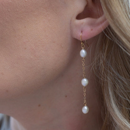 Pearl Drop Earrings