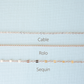 Rose Gold Solar Eclipse Necklace