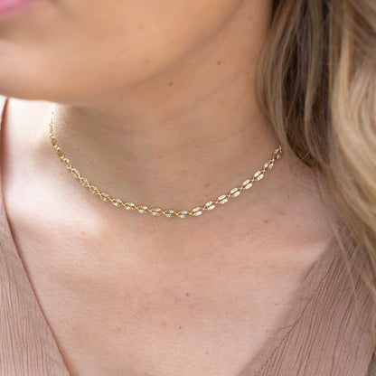 Gold Luna Necklace For Women