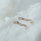 Gold Paperclip Earrings