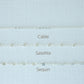 Gold Silver Crescent Lucky Star Necklace