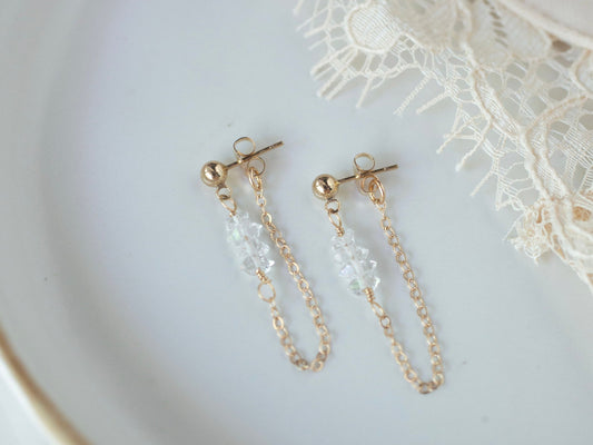 Herkimer Dangle Earrings