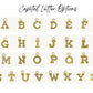 Tiny Letter Necklace