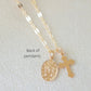 Virgin Mary Cross Necklace For Women