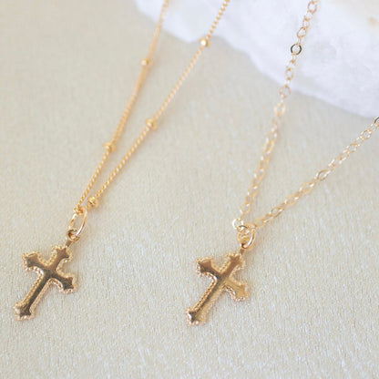 Mini Cross Necklace