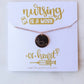 14k Gold Nurse Necklace