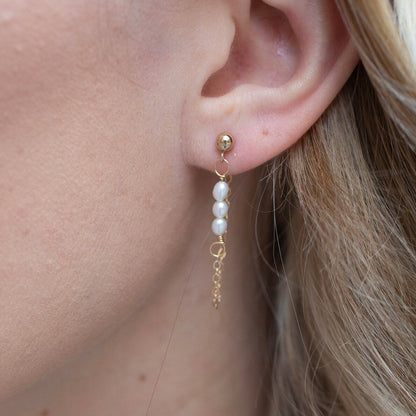 Pearl Dangle Earrings