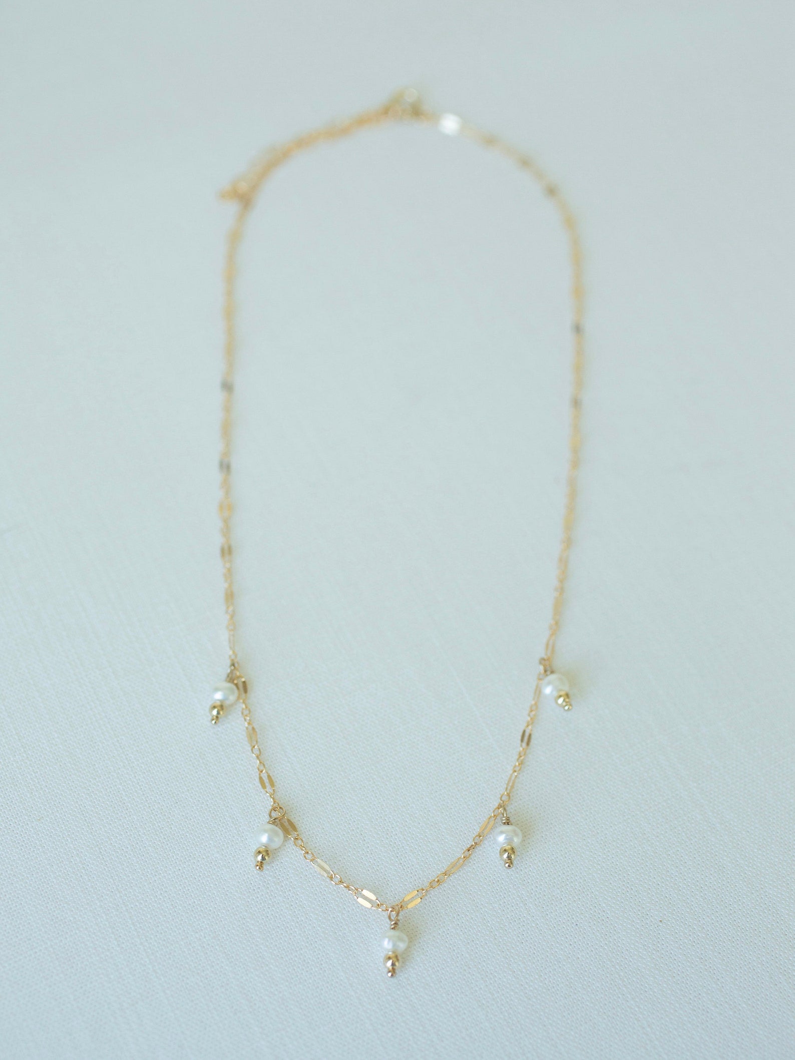 Pearl Droplets Necklace