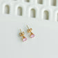 Pink Stud Earrings
