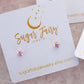 Pink Stud Earrings
