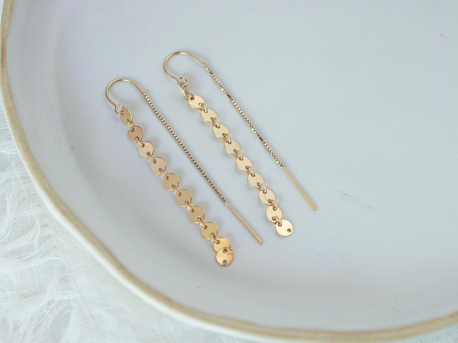 Poppy Threader Earrings
