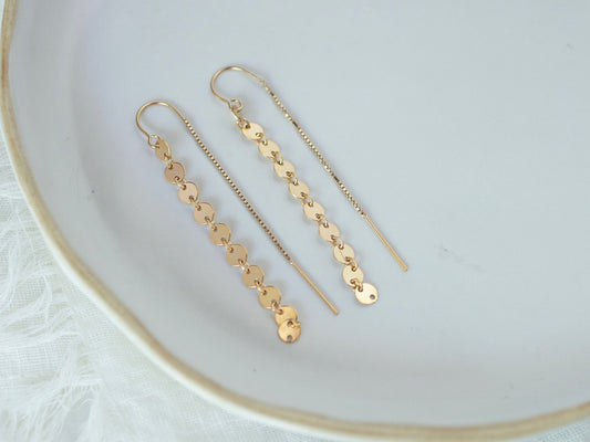 Poppy Threader Earrings