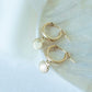 Seashell Hoops