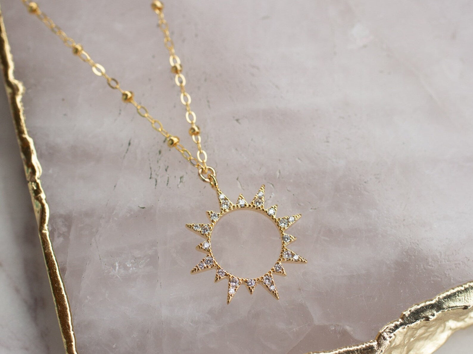 Shining Sun Necklace