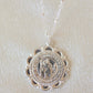 Silver Large Saint Christopher Necklace